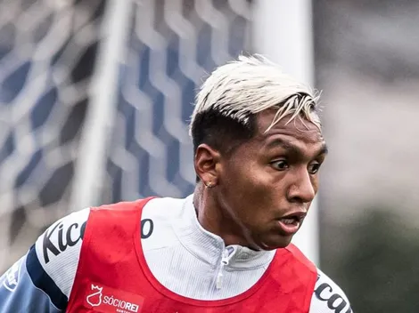 'Vaza' provável substituto de Morelos no ataque do Santos