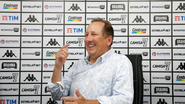 Foto: Vitor Silva/Botafogo/Divulgação - Textor de olho: Jogador afirmou desejo de retornar ao Botafogo no futuro
