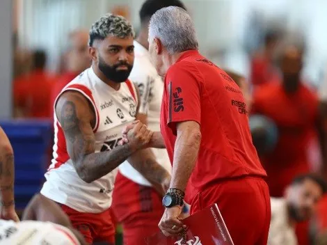 Rubro-negros ficam EUFÓRICOS com encontro de Gabigol com Tite