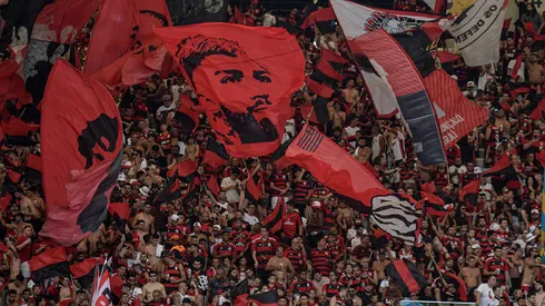 Flamengo usa inteligência artificial em post e torcedores criticam. Foto: Thiago Ribeiro/AGIF