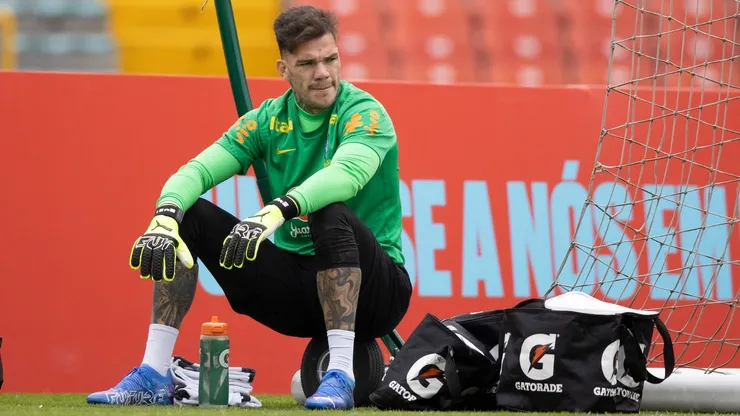 Ederson, goleiro da Seleção Brasileira (Foto: Lucas Figueiredo/CBF)