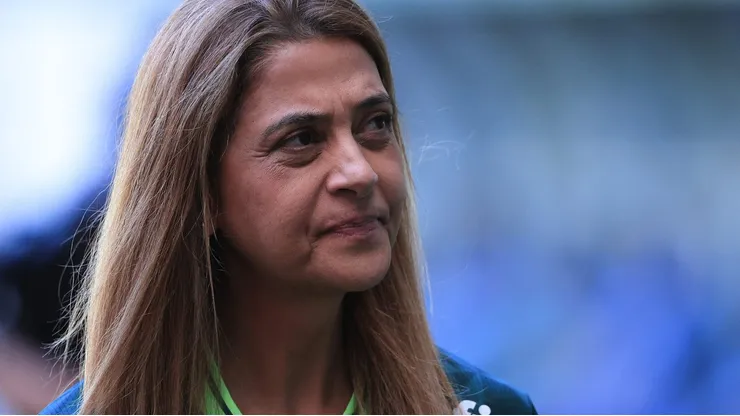 SP - SAO PAULO - 25/06/2023 - BRASILEIRO A 2023, PALMEIRAS X BOTAFOGO - leila pereira presidente do Palmeiras antes de partida contra o Botafogo no estadio Arena Allianz Parque pelo campeonato BRASILEIRO A 2023. Foto: Ettore Chiereguini/AGIF