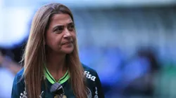 Leila Pereira acompanha equipe do Palmeiras - Foto: Ettore Chiereguini/AGIF