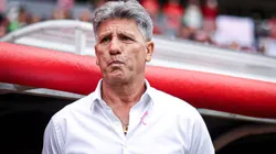 BA - PORTO ALEGRE - 08/10/2023 - BRASILEIRO A 2023, INTERNACIONAL X GREMIO - Renato Portaluppi tecnico do Gremio durante partida contra o Internacional no estadio Beira-Rio pelo campeonato Brasileiro A 2023. Foto: Maxi Franzoi/AGIF