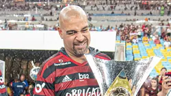 Foto: Paula Reis / Flamengo - Adriano em 2019, dez anos após o título