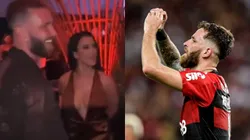 Foto Esq.: Reprodução TikTok e Foto Dir.: Thiago Ribeiro/AGIF - Léo Pereira e Larissa