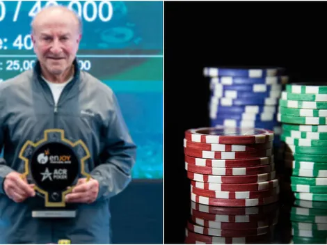 Brasileiro vence torneio ‘seniors’ de poker no Uruguai