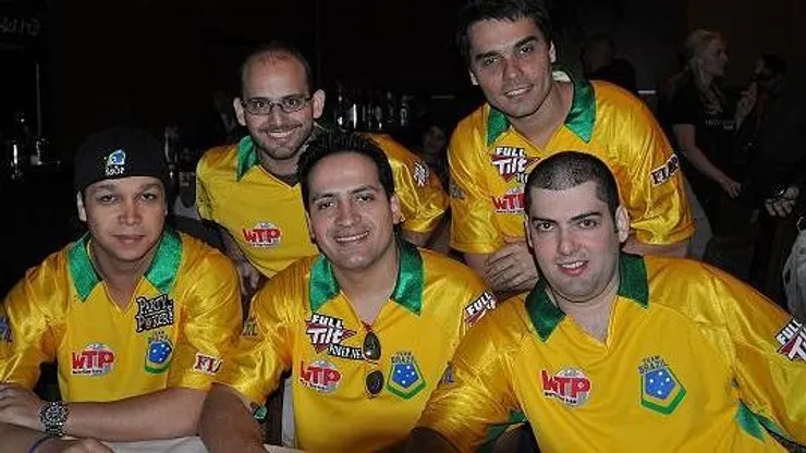 A primeira Seleção Brasileira de poker (Foto: Reprodução Instagram @felipemojave)