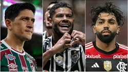 Foto: Agif - Os artilheiros do Brasileirão nos últimos três anos