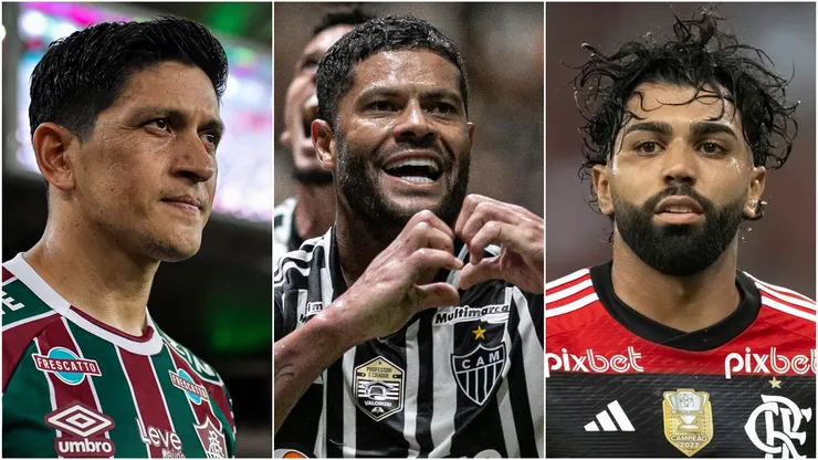 Foto: Agif - Os artilheiros do Brasileirão nos últimos três anos
