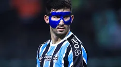 SP - SAO PAULO - 10/05/2023 - BRASILEIRO A 2023, PALMEIRAS X GREMIO - Villasanti jogador do Gremio durante partida contra o Palmeiras no estadio Arena Allianz Parque pelo campeonato BRASILEIRO A 2023. Foto: Ettore Chiereguini/AGIF