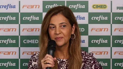 Foto: Divulgação Flickr Palmeiras/Cesar Greco - Leila Pereira desafia jornalista