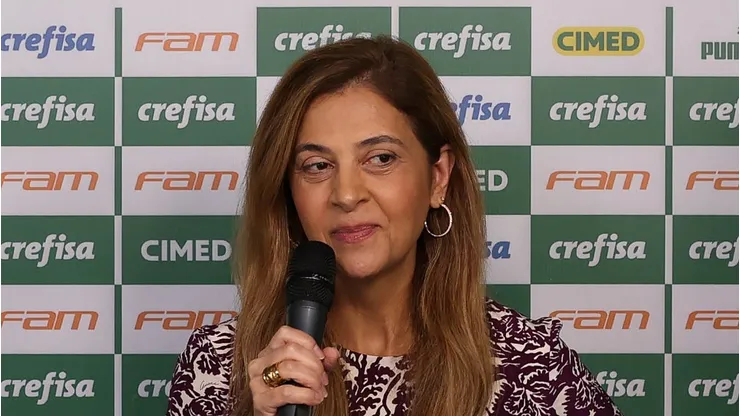 Foto: Divulgação Flickr Palmeiras/Cesar Greco - Leila Pereira desafia jornalista
