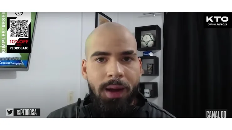 Pedrosa traz informações quentinhas sobre onde será Vasco x Botafogo - Reprodução/Youtube/Canal do Pedrosa