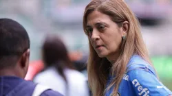 SP - SAO PAULO - 15/04/2023 - BRASILEIRO A 2023, PALMEIRAS X CUIABA - Leila Pereira presidente do Palmeiras durante partida contra o Cuiaba no estadio Arena Allianz Parque pelo campeonato BRASILEIRO A 2023. Foto: Ettore Chiereguini/AGIF