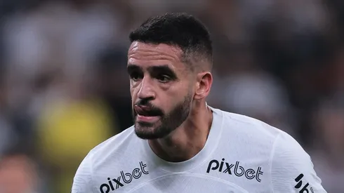SP - SAO PAULO - 22/08/2023 - COPA SUL-AMERICANA 2023, CORINTHIANS X ESTUDIANTES - Renato Augusto jogador do Corinthians durante partida contra o Estudiantes no estadio Arena Corinthians pelo campeonato Copa Sul-Americana 2023. Foto: Ettore Chiereguini/AGIF