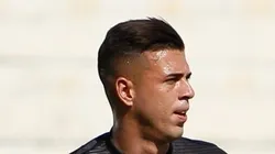 SP - Campinas - 27/10/2019 - Brasileiro B 2019, Ponte Preta x Vitoria - jogador do Ponte Preta durante aquecimento antes da partida contra o Vitoria no estadio Moises Lucarelli pelo campeonato Brasileiro B 2019. Foto: Rebeca Reis/AGIF