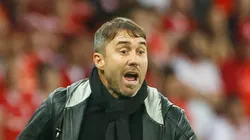 RS - PORTO ALEGRE - 04/10/2023 - LIBERTADORES 2023, INTERNACIONAL X FLUMINENSE - Eduardo Coudet jogador do Internacional durante partida contra o Fluminense no estadio Beira-Rio pelo campeonato Libertadores 2023. Foto: Luiz Erbes/AGIF