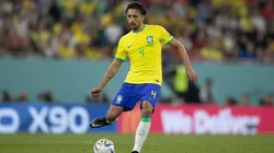 Marquinhos, zagueiro da Seleção ( Foto: Lucas Figueiredo/CBF)