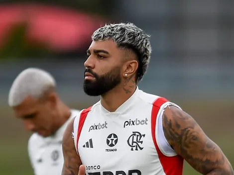 Gabi vira motivo de movimento da Nação em treino de Tite no Flamengo