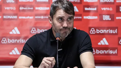 Coudet falou sobre a eliminação do inter para o Fluminense Foto: Robson Mafra/AGIF