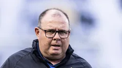 SP - SANTOS - 01/10/2023 - BRASILEIRO A 2023, SANTOS X VASCO - Marcelo Fernandes tecnico do Santos durante partida contra o Vasco no estadio Vila Belmiro pelo campeonato Brasileiro A 2023. Foto: Abner Dourado/AGIF