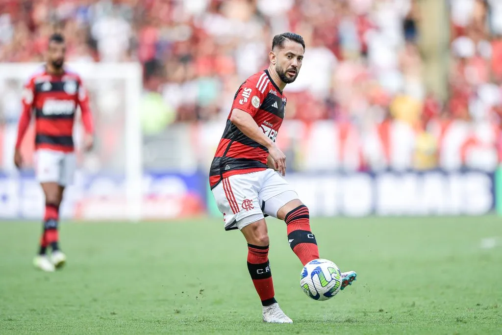 Everton Ribeiro, jogador do Flamengo - A 2023. Foto: Thiago Ribeiro/AGIF