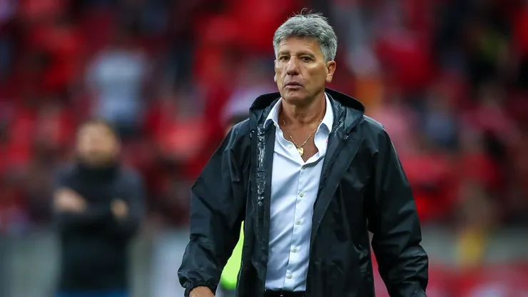 Foto: Lucas Uebel/Grêmio/Divulgação - Renato: técnico irritou presidente do Grêmio