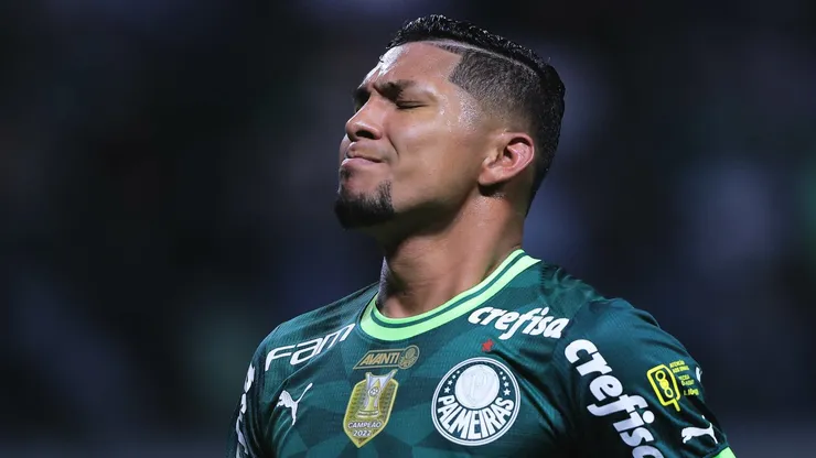 SP - SAO PAULO - 15/09/2023 - BRASILEIRO A 2023, PALMEIRAS X GOIAS - Rony jogador do Palmeiras durante partida contra o Goias no estadio Arena Allianz Parque pelo campeonato Brasileiro A 2023. Foto: Ettore Chiereguini/AGIF