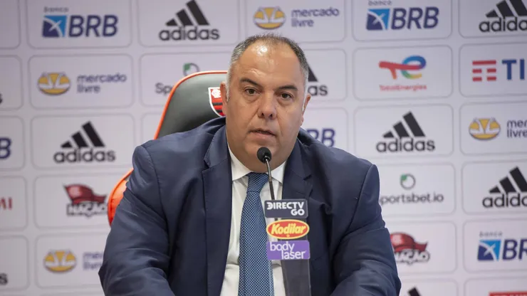 Foto: Divulgação Site Oficial do Flamengo/Alexandre Vidal - Marcos Braz arruma problema no Flamengo