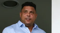 Foto: Fernando Moreno/AGIF - Ronaldo Fenomeno antes da partida contra o URT no estadio Independencia pelo campeonato Mineiro 2022.