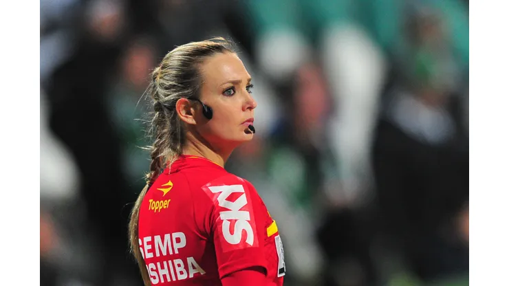 Nadine Bastos entra na polêmica do pênalti de Léo em Vasco x SPFC - Foto: Jason Silva/AGIF