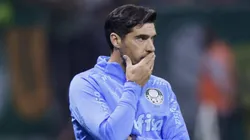 SAO PAULO, BRAZIL - JUNE 04: Abel Ferreira, head coach of Palmeiras looks on during a match between Palmeiras and Coritiba as part of Brasileirao Series A 2023 at Allianz Parque on June 04, 2023 in Sao Paulo, Brazil. (Photo by Alexandre Schneider/Getty Images)