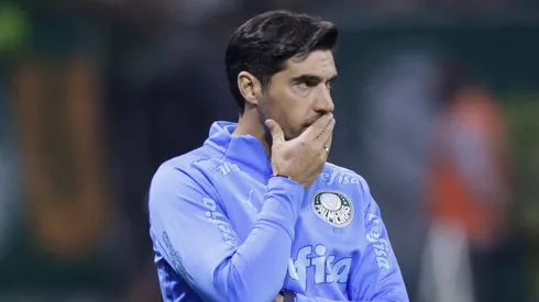 SAO PAULO, BRAZIL - JUNE 04: Abel Ferreira, head coach of Palmeiras looks on during a match between Palmeiras and Coritiba as part of Brasileirao Series A 2023 at Allianz Parque on June 04, 2023 in Sao Paulo, Brazil. (Photo by Alexandre Schneider/Getty Images)
