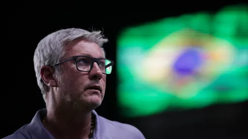 SP - SANTOS - 20/05/2023 - BRASILEIRO A 2023, SANTOS X PALMEIRAS - Odair Hellmann tecnico do Santos durante partida contra o Palmeiras no estadio Vila Belmiro pelo campeonato BRASILEIRO A 2023. Foto: Ettore Chiereguini/AGIF