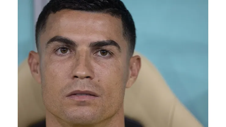 Catar - Doha - 06/12/2022 - COPA DO MUNDO 2022, PORTUGAL X SUICA - Cristiano Ronaldo jogador do Portugal visto no banco de reservas durante partida contra o Suica no estadio Education City pelo campeonato Copa do Mundo 2022. Foto: Pedro Martins/AGIF
