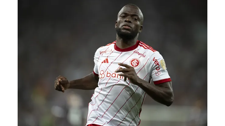 RJ - RIO DE JANEIRO - 27/09/2023 - LIBERTADORES 2023, FLUMINENSE X INTERNACIONAL - Enner Valencia jogador do Internacional durante partida contra o Fluminense no estadio Maracana pelo campeonato Libertadores 2023. Foto: Jorge Rodrigues/AGIF