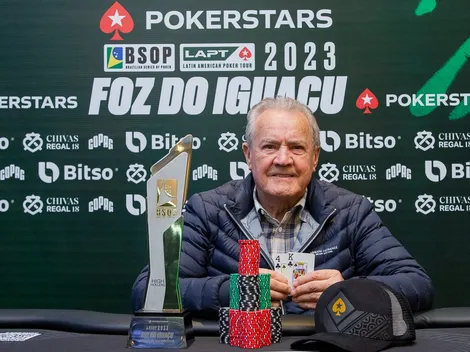 Waldir Guerra atinge objetivo sonhado faz tempo e levanta o caneco de campeão no BSOP