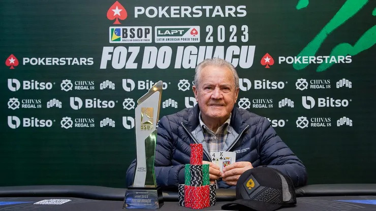 Waldir Guerra venceu torneio no BSOP (Foto: Divulgação/BSOP)