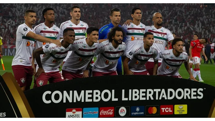 Time do Fluminense (Foto:divulgação Conmebol)