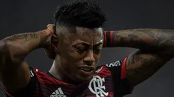 RJ - Rio de Janeiro - 29/05/2022 - BRASILEIRO A 2022, FLUMINENSE X FLAMENGO - Bruno Henrique jogador do Flamengo lamenta chance perdida durante partida contra o Fluminense no estadio Maracana pelo campeonato Brasileiro A 2022. Foto: Thiago Ribeiro/AGIF