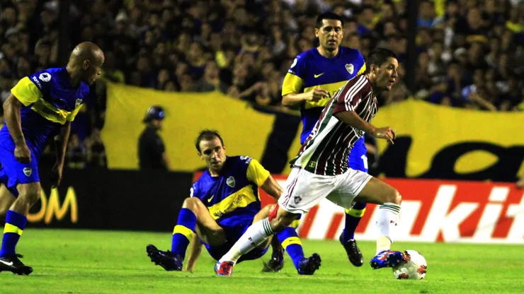 Argentina - 07/03/2012 - La Bombonera - Buenos Aires Fluminense x Boca Juniors se enfrentam nesta noite pela Copa Santander Libertadores 2012 Foto Nelson Perez/FluminenseF.C.