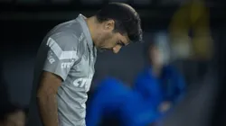 SP - BRAGANCA PAULISTA - 01/10/2023 - BRASILEIRO A 2023, BRAGANTINO X PALMEIRAS - Abel Ferreira tecnico do Palmeiras durante partida contra o Bragantino no estadio Nabi Abi Chedid pelo campeonato Brasileiro A 2023. Foto: Fabio Moreira Pinto/AGIF