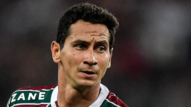 RJ - RIO DE JANEIRO - 24/08/2023 - LIBERTADORES 2023, FLUMINENSE X OLIMPIA - PH Ganso jogador do Fluminense durante partida contra o Olimpia no estadio Maracana pelo campeonato Libertadores 2023. Foto: Thiago Ribeiro/AGIF