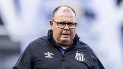 SP - SANTOS - 01/10/2023 - BRASILEIRO A 2023, SANTOS X VASCO - Marcelo Fernandes tecnico do Santos durante partida contra o Vasco no estadio Vila Belmiro pelo campeonato Brasileiro A 2023. Foto: Abner Dourado/AGIF