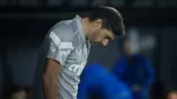 Treinador do clube paulista abraça a culpa pela queda do Alviverde contra o Boca. Foto: Fabio Moreira Pinto/AGIF