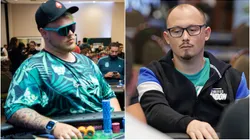 Anthony Barranqueiro (esquerda) e Leocir Carneiro (direita), protagonizaram uma mão interessante (Fotos: Divugação/LAPT)