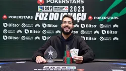 Eder Campana levou a espada de prata no LAPT Foz do Iguaçu (Foto: Divulgação/LAPT)