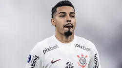 SP - SAO PAULO - 01/08/2023 - COPA SUL-AMERICANA 2023, CORINTHIANS X NEWELLS OLD BOYS - Matheus Bidu jogador do Corinthians durante partida contra o Newells Old Boys no estadio Arena Corinthians pelo campeonato Copa Sul-Americana 2023. Foto: Abner Dourado/AGIF