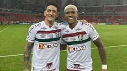 German Cano e John Kennedy marcaram gols da classificação do Fluminense (foto: divulgação Fluminense)